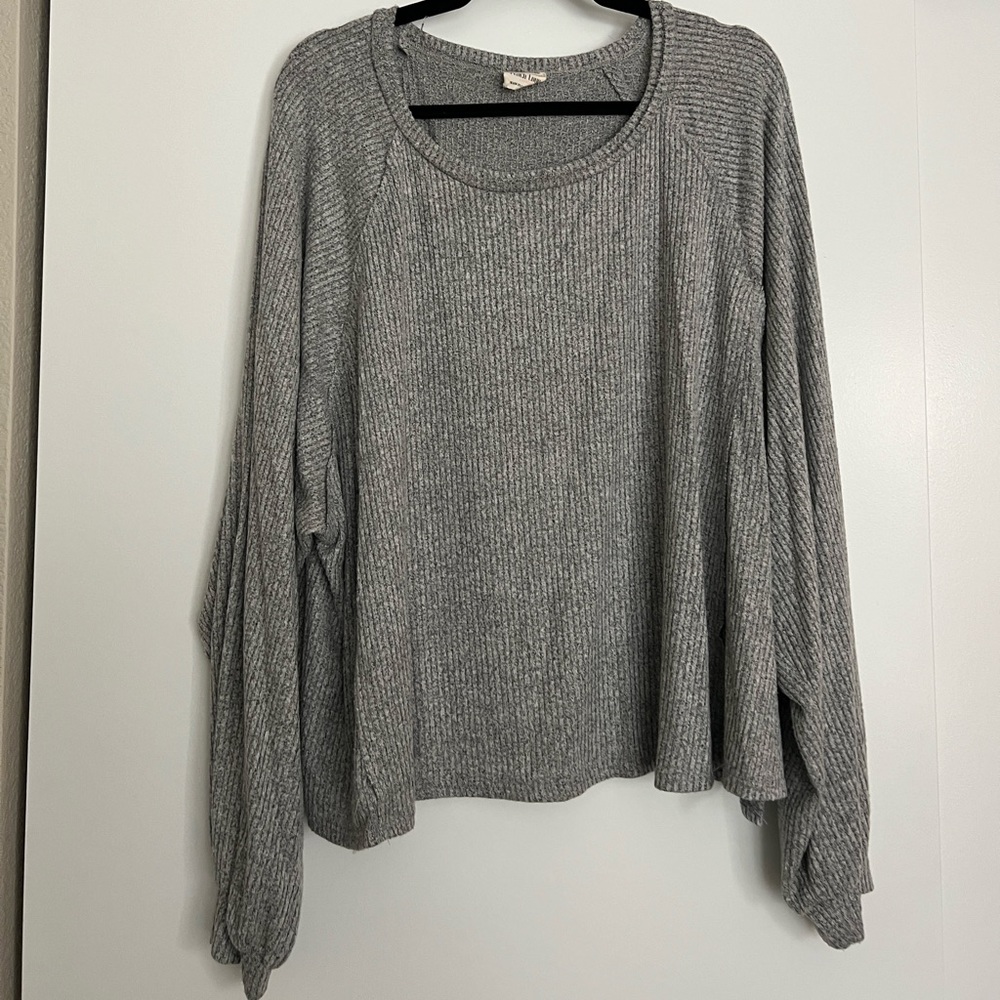 Casual Long Sleeve Flowy Blouse